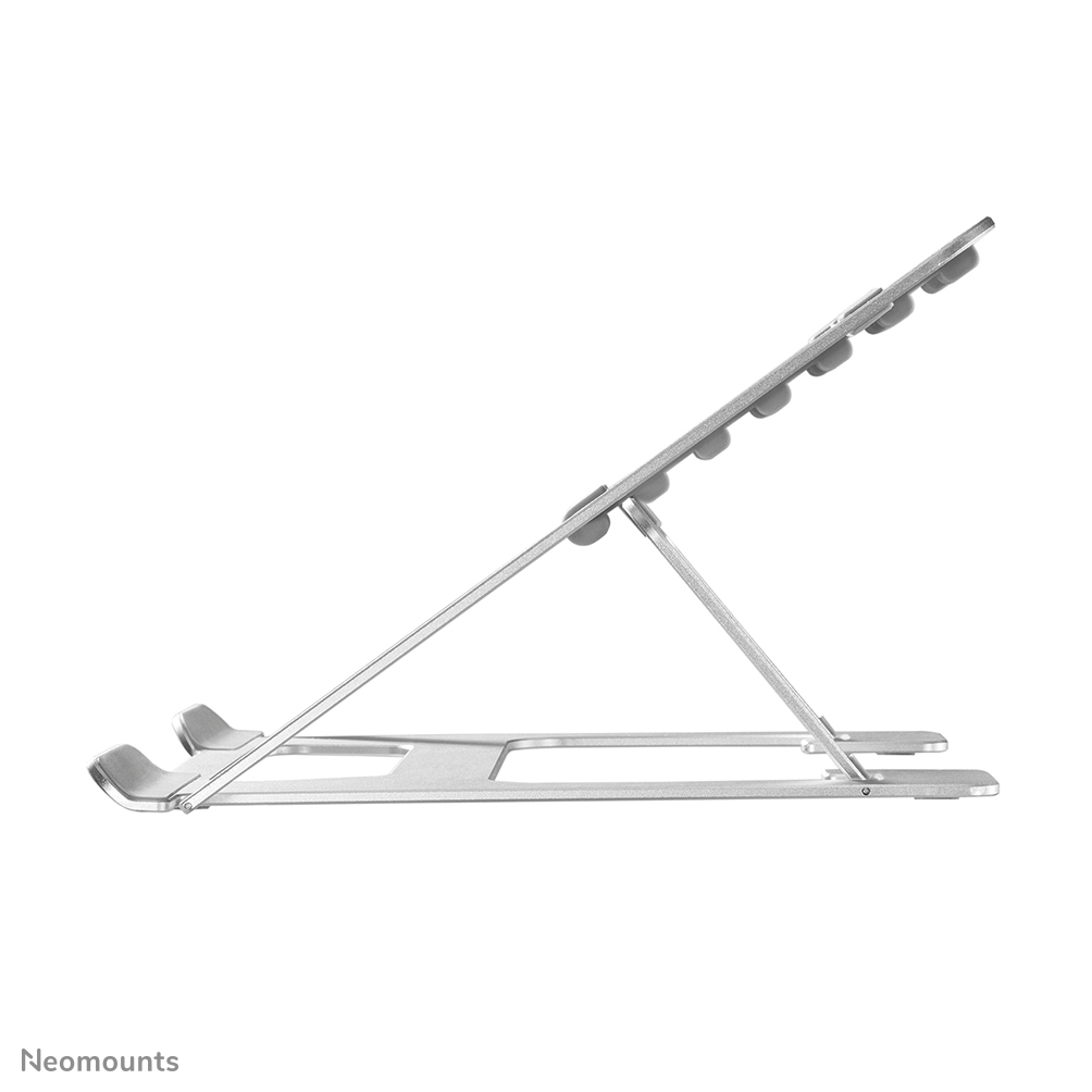 Neomounts NSLS085SILVER Laptopstandaard 10-17" - opvouwbaar - compact - universeel